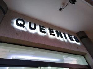 Letras corporeas con led