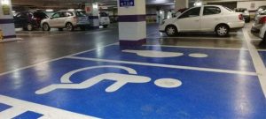 Señalización de estacionamiento