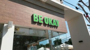 Letras corpóreas en acrílico