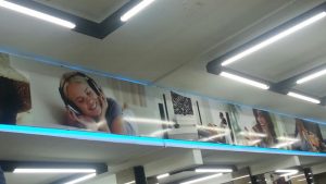 Cartel luminico led