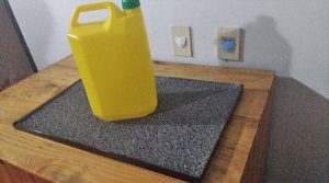 alfombra desinfectante