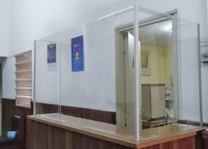 Divisorias de Acrílico para Cajas o Recepciones
