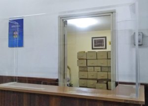 Divisorias de Acrílico para Cajas o Recepciones