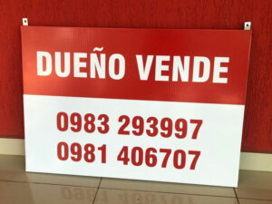 Carteles Vendo ploteado