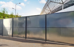 colocacion de vallado para obras en paraguay