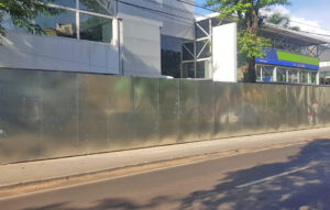 vallado para obras en paraguay