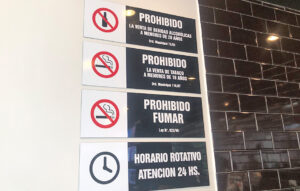 señaleticas estacion paraguay