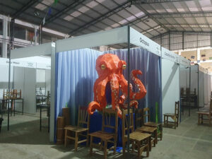 Stand eventos colegiales paraguay